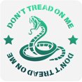 thumbnail image 1 of Plantilla de serpiente de cascabel para pintar, 30 x 30 cm, reutilizable, de plástico, con la frase "No me pises"., 1 of 9