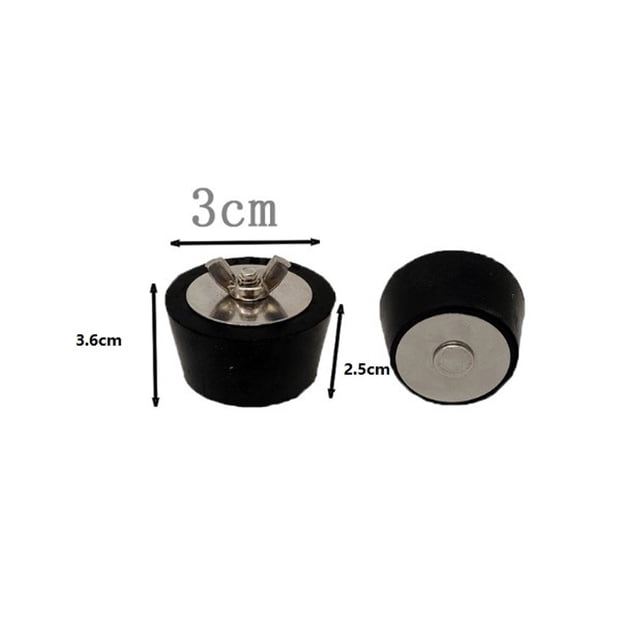 Tapones Para Piscinas Tapón sellado para tubería de goma resistente a la corrosión tapones para fregadero de baño accesorios para piscina Sywqhk Para Estrenar