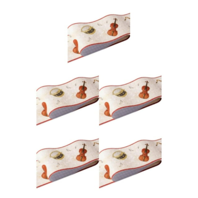 kurtrusly Self Adhesive Kitchen Bathroom Sticker Home Décor Effortlessly Personalized Home Style Creative orange axe 5Set