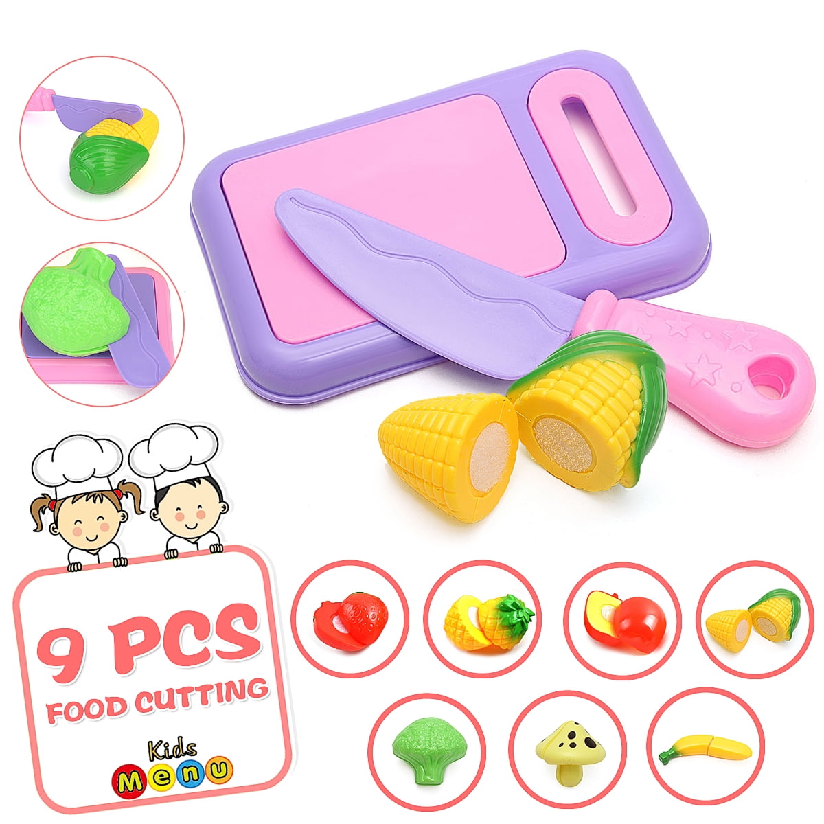 plastic food toys walmart