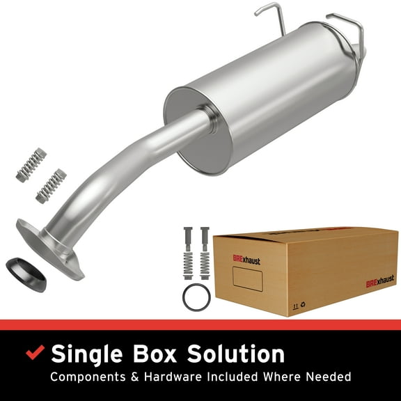 BRExhaust OE Replacement Exhaust Muffler Kit 108-0025: Compatible with 2012-2014 Honda CR-V 2.4L