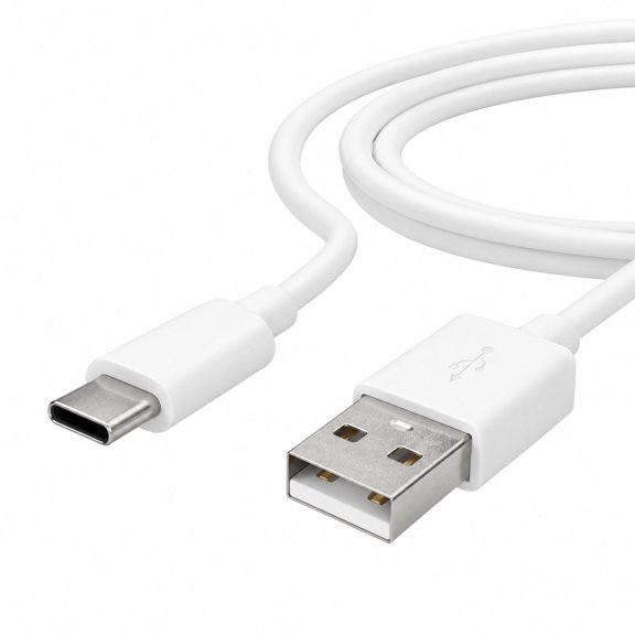 Fenzer Type-C Fast Charger Cable, 6ft USB-C to USB-A for Galaxy, Note, Tab, Notebook, Premium White