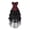 Red, variant on Women Renaissance Strapless Bustier Corset with Tulle Skirt Black XXS