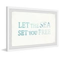 thumbnail image 2 of Marmont Hill Let the Sea Set You Free Framed Wall Art, 2 of 6