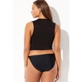 thumbnail image 2 of Swimsuits for All Women's Idol Cover Up Crop Top, 2 of 3