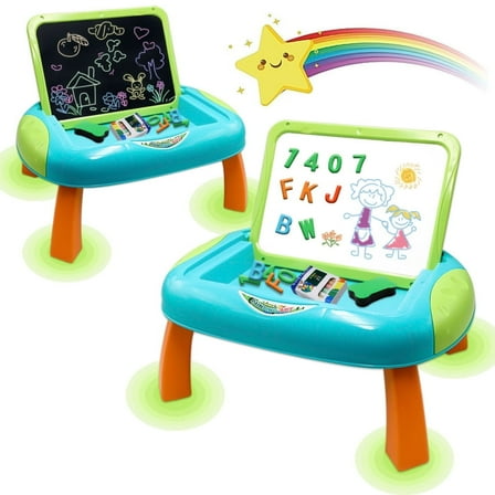 Learning Toys for 2 3 4 5 6 Years Old Boys Girls, Educational Toddlers Toys for 2 3 4 Year Old Boys Girls, Drawing Board for Toddlers 1-3, Birthday Gifts for 2-7 Year Old Boys Girls