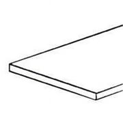 National Hardware 24 in. x 6 in. 4215BC Aluminum Sheet Metal, Guage .25
