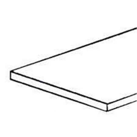 National Hardware 24 in. x 6 in. 4215BC Aluminum Sheet Metal, Guage .25