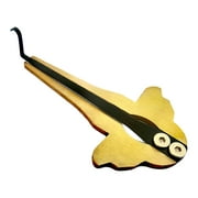 JWQFBC Russian Jaw Harp Beautiful Sound Portable Easy to Play Gift Ethnic Mouth Musical Triangular
