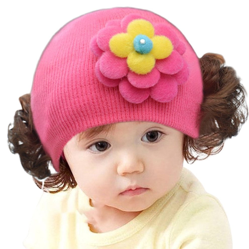 Baby Sheep Hat Toddler Soft Hat Infant Cotton Hat 0-24Months Blue