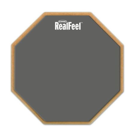 RealFeel™ by Evans 2-Sided Practice Pad, 6 Inch (Best Drum Practice Pad Review)