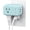 Mint Green, variant on General 2 Prong to 3 Prong Outlet Adapter with 360 Rotating Plug, 3 AC Power Splitter with 2 USB C PD20W, Travel Plug Adapter for US to Japan, Wall Outlet Extender for Old House Travel Essentials