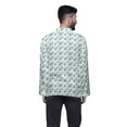 thumbnail image 4 of Atasi Chemise Kurta en Coton à Patte de Boutonnage pour Hommes, Imprimée, Courte, Décontractée, 4 of 5