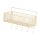 thumbnail image 3 of Organizador de especias colgante para cocina, cesta de almacenamiento de alambre ligera para montaje en pared. 27cmx15cmx13cm, 3 of 9