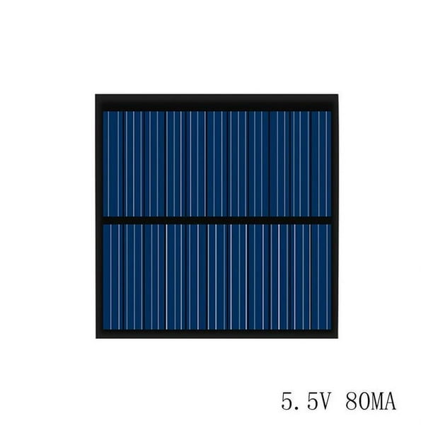 Mini sistema solar de panel solar de 6 V y 1 W para bricolaje, para teléfonos inteligentes, juguetes para celulares
