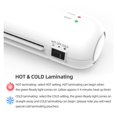 thumbnail image 4 of Desktop Laminator Machine Set A4 Size Hot And Cold Lamination 2 Roller System 9 Inches Max Width, 4 of 6