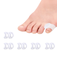 thumbnail image 1 of 10-pack Little Toe Splint, Gel Toe Separator, Little Toe Straightener Hammer Toe (purple), 1 of 1