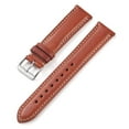 thumbnail image 5 of Leather strap soft vegetable tanned calf leather men's strap 18/19/20/21/22mm, 5 of 9