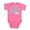 Raspberry, variant on CafePress - Diaper Loading Please Wait - Cute Infant Bodysuit Baby Romper - Size Newborn - 24 Months