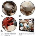 thumbnail image 3 of Designart "Seashell composition" Animals Floater Framed Canvas Wall Art, 3 of 7