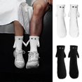 thumbnail image 1 of Men Lady Couple Holding Hands Socks, Magnetic Suction Couple Funny Socks Gifts GuanGuan, 1 of 2