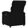 thumbnail image 2 of vidaXL Fauteuil Inclinable Tissu Noir, 2 of 6