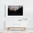thumbnail image 2 of Untitled - Los Angeles California Photography Sunset Forest Nature Silhouette Woods Landscape Scenic White Framed Wall Art Print 20 x 30 inches, 2 of 3