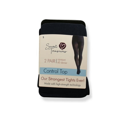 

Secret Treasures Opaque Control Top tights - 2 pair pack
