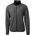 thumbnail image 2 of Men's Cutter & Buck Gray Arizona Diamondbacks Cascade Eco Fleece Full-Zip Sweatshirt, 2 of 3