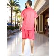 thumbnail image 3 of Conjunto Hombre Verano Camisa y Short a Juego Alberca Playa y Calor, 3 of 5