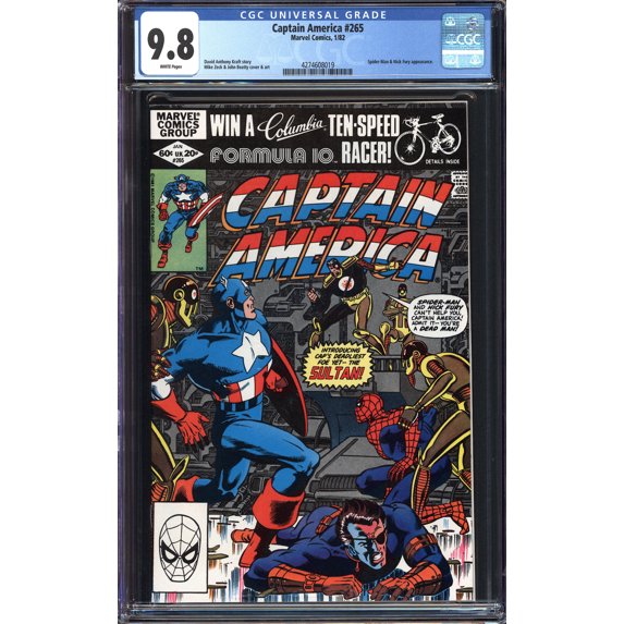 Captain America #265 - CGC 9.8 Comic Book