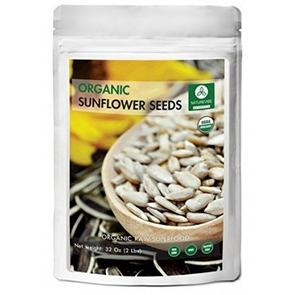 Naturevibe Botanicals Organic Sunflower Seeds 2 Lb