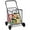Black, variant on Resenkos Portable Folding Shopping Cart Utility for Grocery Laundryshopping Carts, Heavy Duty Folding Shopping Cart with Wheels, Steel, Black