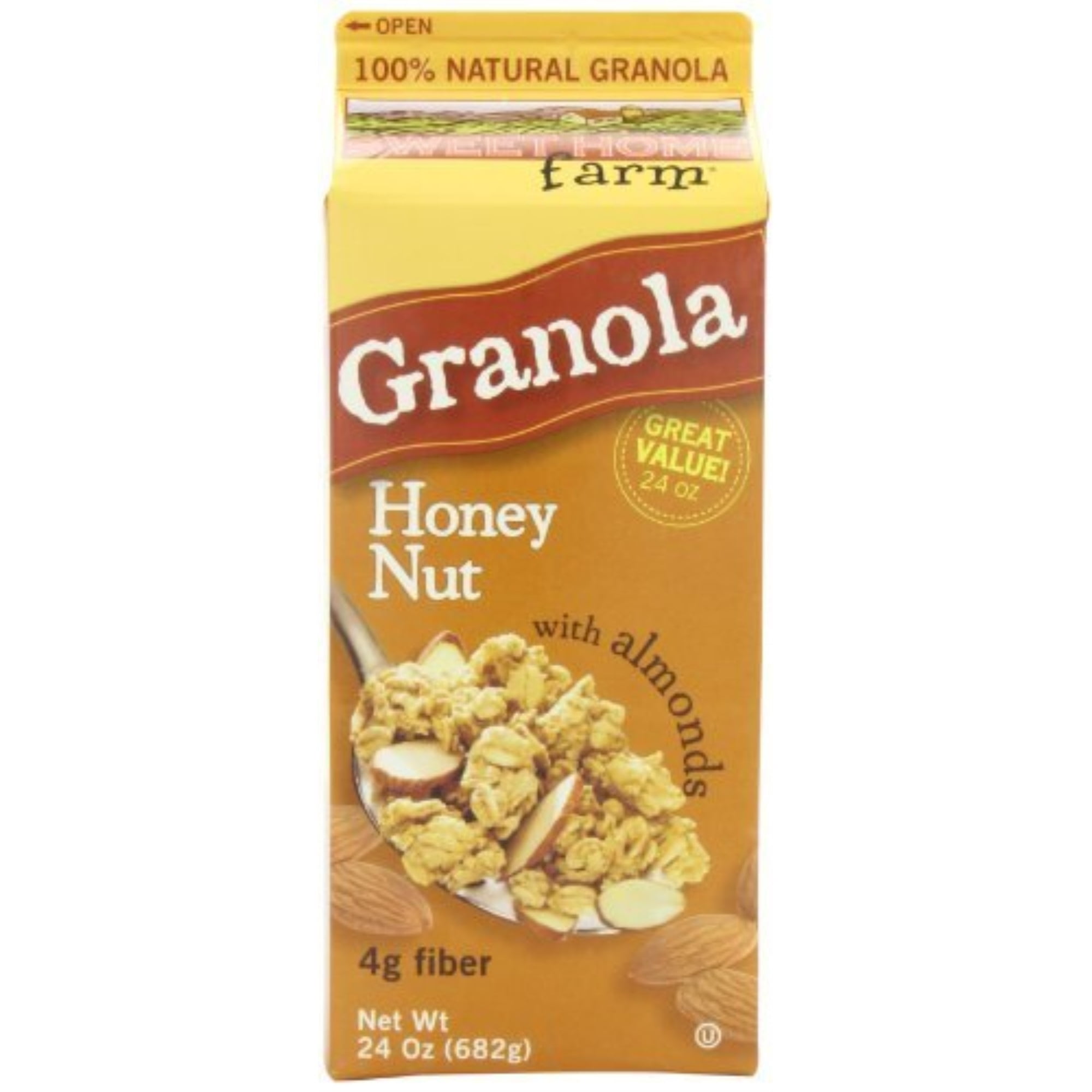 Post Sweet Home Farm Granola, Honey Nut With Almonds, 24 Oz