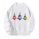 thumbnail image 4 of Sudadera con cuello redondo para mujer Navidad Ropa de moda simple Jersey Ropa de otoño, 4 of 8