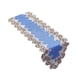 thumbnail image 2 of Camino de mesa de encaje azul para decoración de habitaciones, impermeable y resistente al aceite, para comedor, zapatero, mantel largo, regalo festivo, decoración de interiores, camino de mesa de pol, 2 of 6