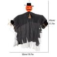 thumbnail image 3 of Oranges Specter Ornament With Straw Bowtie For Halloweens Home Office Store Decorations Party Scene Accessories, 3 of 9