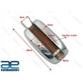 thumbnail image 3 of For Zundapp 517 KS 50 Cross C50 Sport GTS 50 Chrome Fuel Fuel Gas Tank, 3 of 5