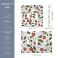 thumbnail image 3 of Dailycode Light Switch Plate Covers 2 Gang Wall Plate Plastics Outlet Covers for Kitchen Home Office Decor Cherry with Leaf, 3 of 8
