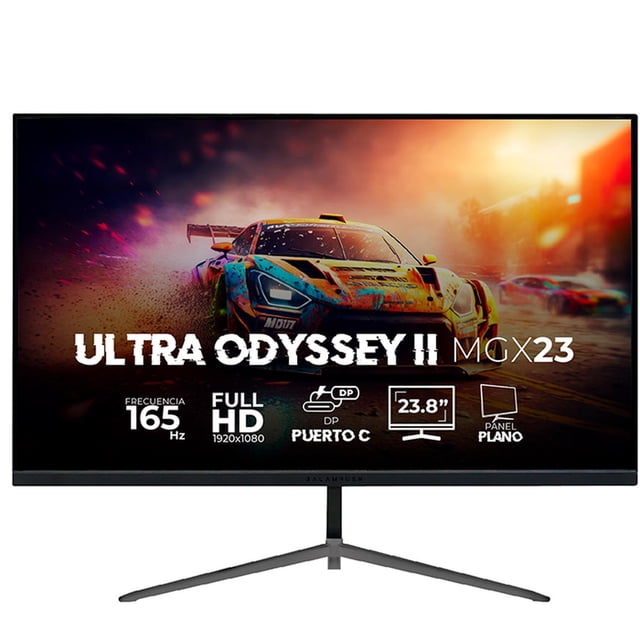 Monitor Gamer 23.8 BALAM RUSH ULTRA ODYSSEY II MGX23 1ms 165Hz FHD VA LED USB-C Negro BR-938341 negro