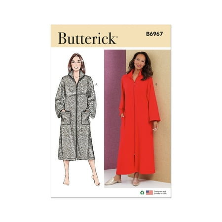 Butterick Paper Sewing Pattern 6967 - Robes for Women