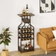 thumbnail image 4 of Estante para vinos EastVita, soporte metálico para botellas, almacenamiento para bar, cocina y sala, 4 of 7