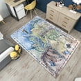thumbnail image 2 of Dreammotif LOTR Map Rug, Modern Area Rug, Colorful Game Room Decor, Big Bedroom, Living Room Carpet, Decorative Teens' Floor Cover, 2 of 7
