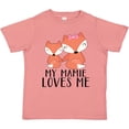 thumbnail image 3 of Inktastic My Mamie Loves Me Boys or Girls Toddler T-Shirt, 3 of 5