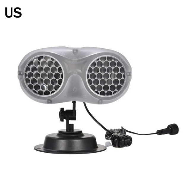 Christmas Snowflake LED Projector Light Waterproof Snowfall Projection Lamp with Remote Control for Christmas Holiday Party Garden Patio