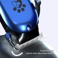 thumbnail image 5 of USB Rechargeable Pet Grooming Clipper Set with LED Display for Dogs Cats and Small Pets, 5 of 7