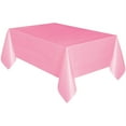 thumbnail image 2 of (4 pack) Rectangular 54" x 108" Light Pink Plastic Table Covers, 3 Count, by Way To Celebrate, 2 of 5