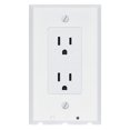 thumbnail image 1 of Vision Lighted Decor  Non-Metallic White Outlet Cover, 1 of 1