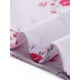 thumbnail image 5 of Noche de mujer plus size Agnes Orinda con encaje, floral, cuello en V, manga larga, pijama suave, quimono, vestido de noche, talla 2X, burdeos, 5 of 6