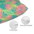 thumbnail image 3 of Yiaed Colorful Palm Leaves Print Brushed Microfiber Envelope Pillowcases, Standard,Envelope Closure Pillow Cases(No pillow core)-16"x24", 3 of 6